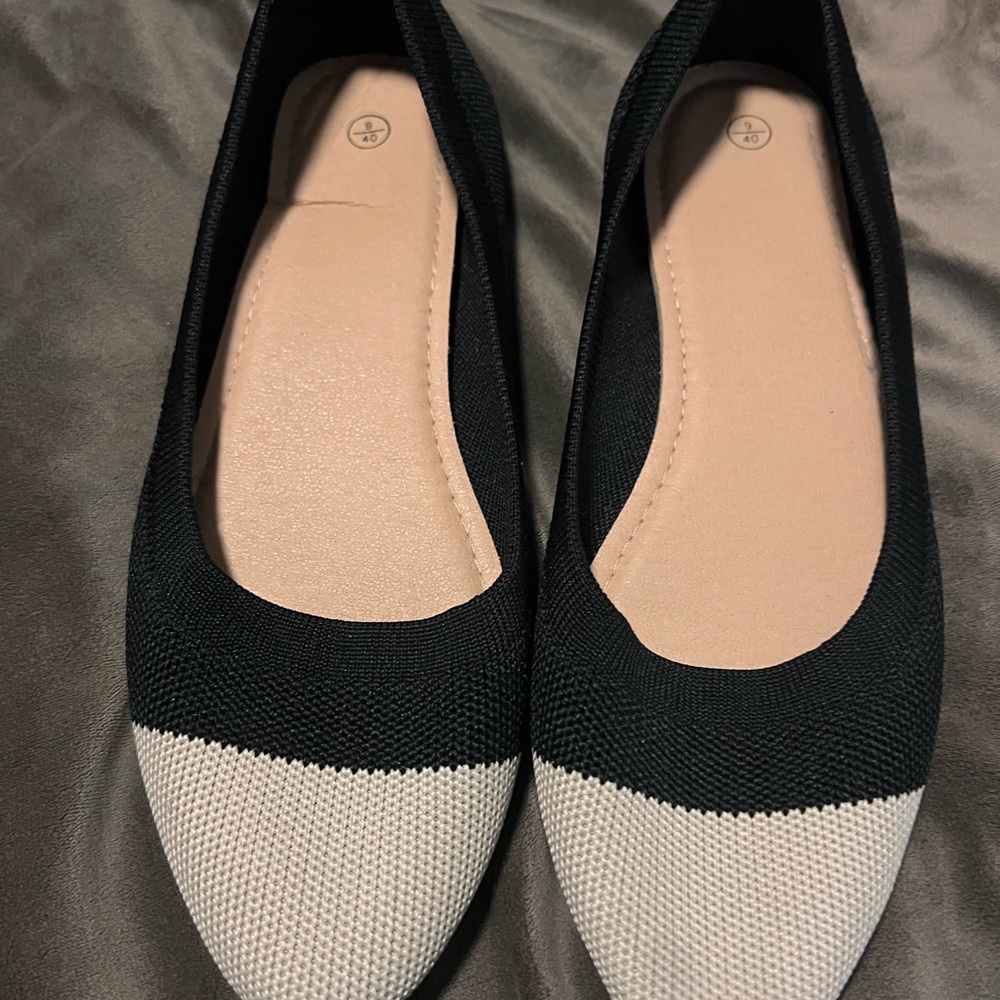 Black Slip-On Shoes